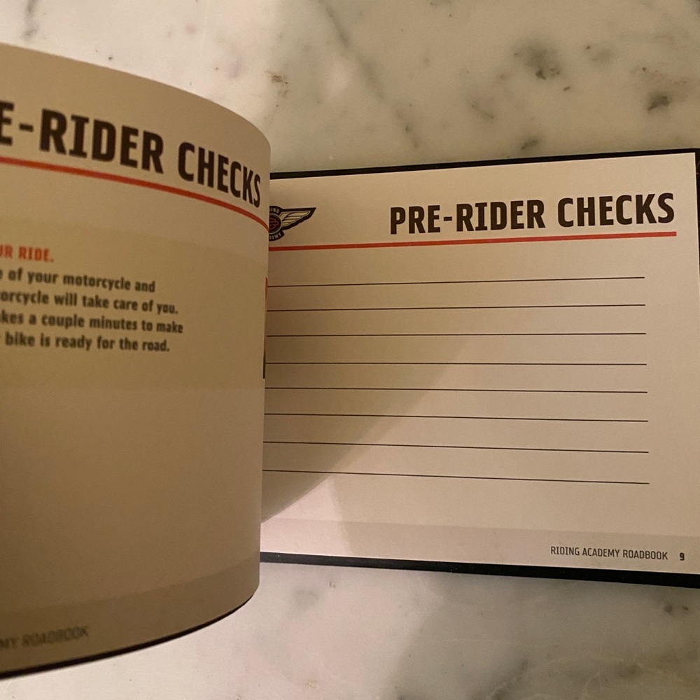 Harley-Davidson Informational Notebook - Picture 10 of 12